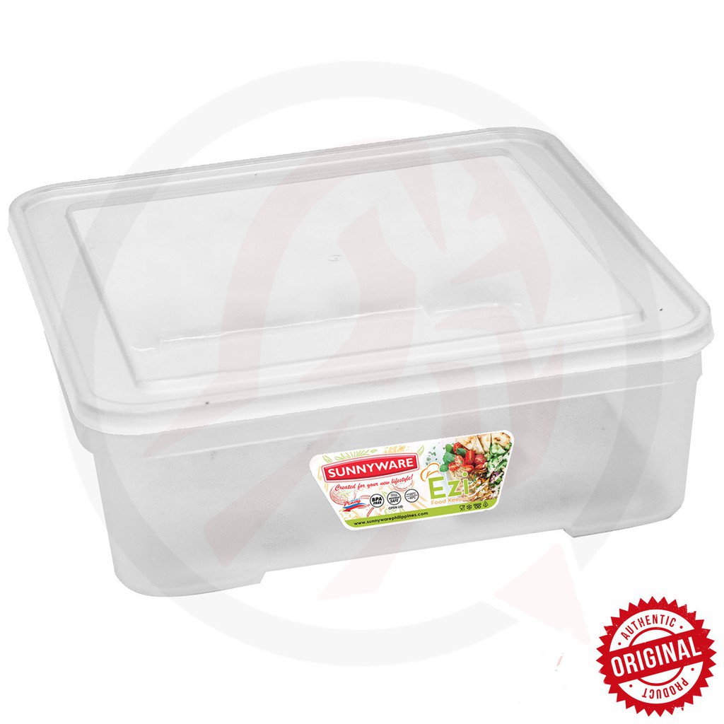 Sunnyware #725 Food Keeper 4L Food plastic sealed storage box container refrigerator food storage