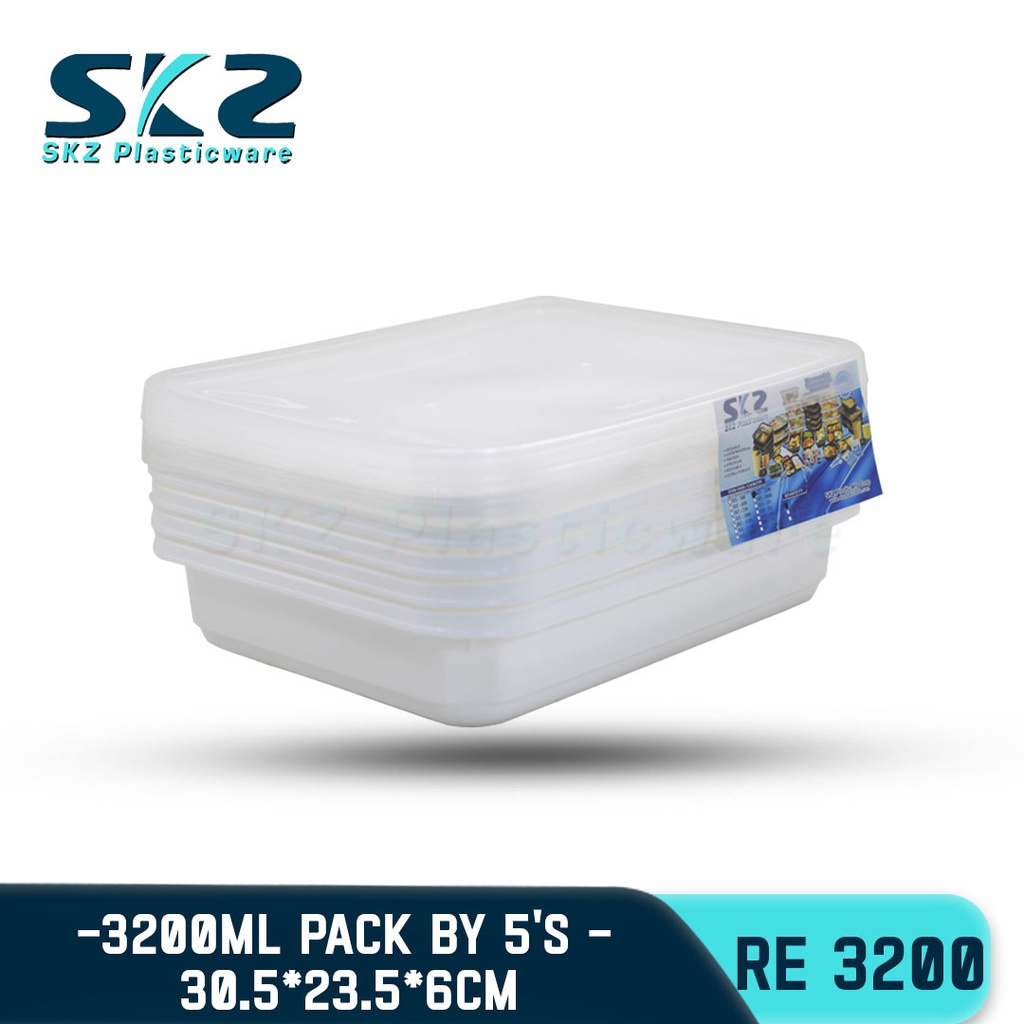 SKZ WHITE TRAY RECTANGULAR